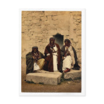 Bedouins of the Jordan District, Holy Land rare Ph Post Cards