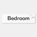Bedroom Door Sign/ Bumper Stickers