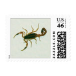 Bedroom Scorpion Postage Stamp
