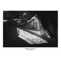 Bedsheets in Morning Light posters