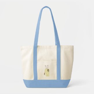 Bedtime Bunny Tote Bag bag