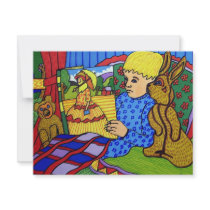 Bedtime by Piliero invitations