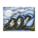 Bedtime crows by Tanya Bond postcards by tanyabond Bedtime crows by Tanya Bond postcards