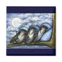 bedtime crows magnets