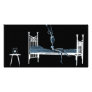 Bedtime X-Ray Skeleton Black Blue Custom Photo Card