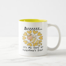 Bee 1st Valentine's Day Tshirts and Gifts Coffee Mug