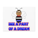 Bee A Part Of A Dream Postcard