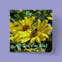 Bee, All You Can Bee! buttons