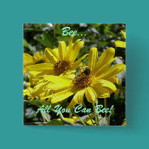 Bee, All You Can Bee! buttons