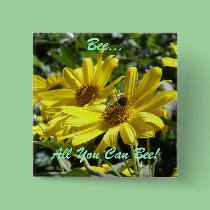 Bee, All You Can Bee! buttons