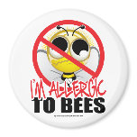 Bee Allergy magnets