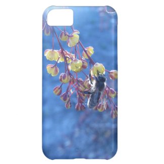 Bee and Berberis Flowers iPhone 5C Cover