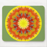 Bee and Flower Mouse Mat