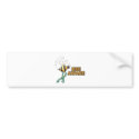 Bee Aware Autism Awareness bumper stickers by doonidesigns Bee Aware Autism Awareness bumper stickers