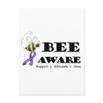Bee Aware - Lupus Awareness Postcards