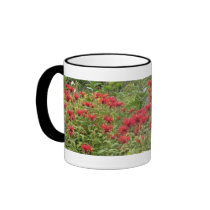 Bee Balm and Milkweed 2 Bookmark mugs by MyBookmarks Bee Balm and Milkweed 2 Bookmark mugs