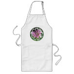 Bee Balm Flowers Apron