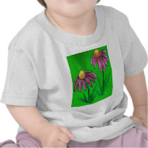 Bee Balm Flowers T-shirts
