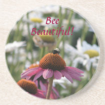 Bee Beautiful coasters