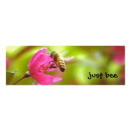 Bee Beeing Bee Skinny Business Cards
