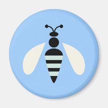 Bee Bees Bug Bugs Insect Cute Cartoon Animal Fridge Magnets