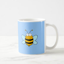Bee Bees Bug Bugs Insect Cute Cartoon Animal Coffee Mug