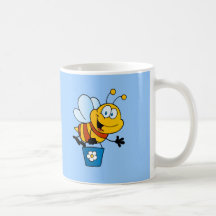 Bee Bees Bug Bugs Insect Cute Cartoon Animal Coffee Mug