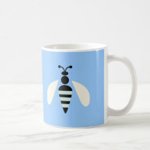 Bee Bees Bug Bugs Insect Cute Cartoon Animal Mugs