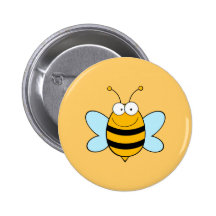 Bee Bees Bug Bugs Insect Cute Cartoon Animal Pins