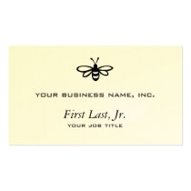 Bee [black] business cards