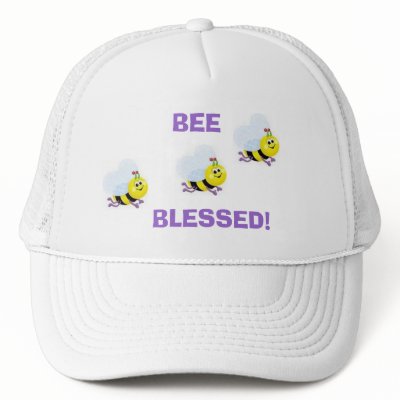 BEE BLESSED! Hat by zazzitup
