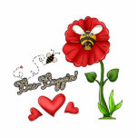 Bee Boppin Bee on Flower Photo Sculpture