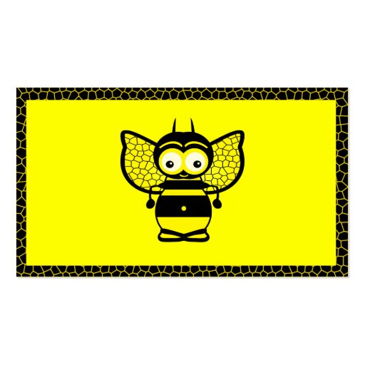 Bee Business Cards (back side)