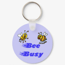 Bee busy keychains