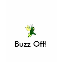 BEE, Buzz Off! t-shirts