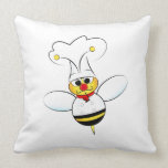 Bee chef pillow