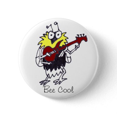 Bee Cool button badge by BBCT_UK