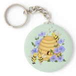 Bee Dance Key Chain
