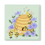 Bee Dance magnets