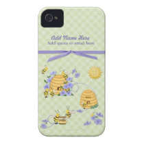 Bee Dance Party - Customize iPhone 4 Case