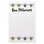 Bee Different stationery