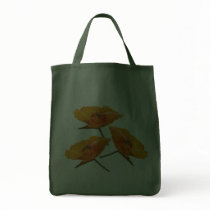 Bee Falling Poppies Bags by wingedturtle Bee Falling Poppies Bags