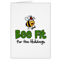 Bee Fit for the Holidays cards