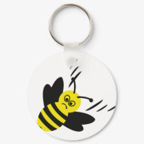 bee flight marks icon keychains
