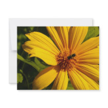 Bee Flower invitations