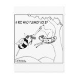 Bee Flunks Sex Ed Postcards