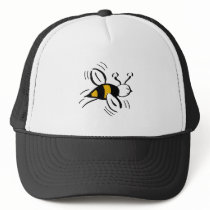 Bee Free Honey and Black Trucker Hat