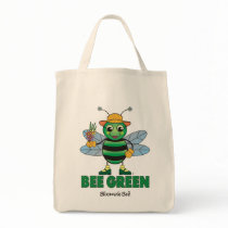 BEE Green Tote Tote Bags