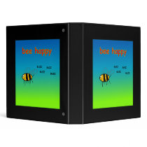 Bee Happy Binder by EMAFilmClub Bee Happy Binder