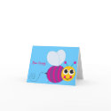 Bee Happy Bumblebee Notecard